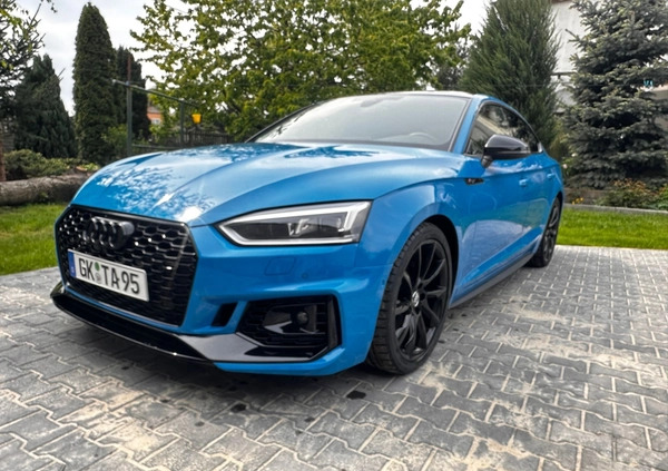 Audi A5 cena 155000 przebieg: 45000, rok produkcji 2019 z Leszno małe 137